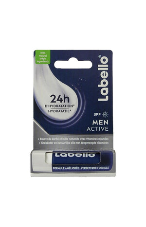 Baume à lèvres FPS 15 - Active for Men - Homme - 3 x 4,8 g