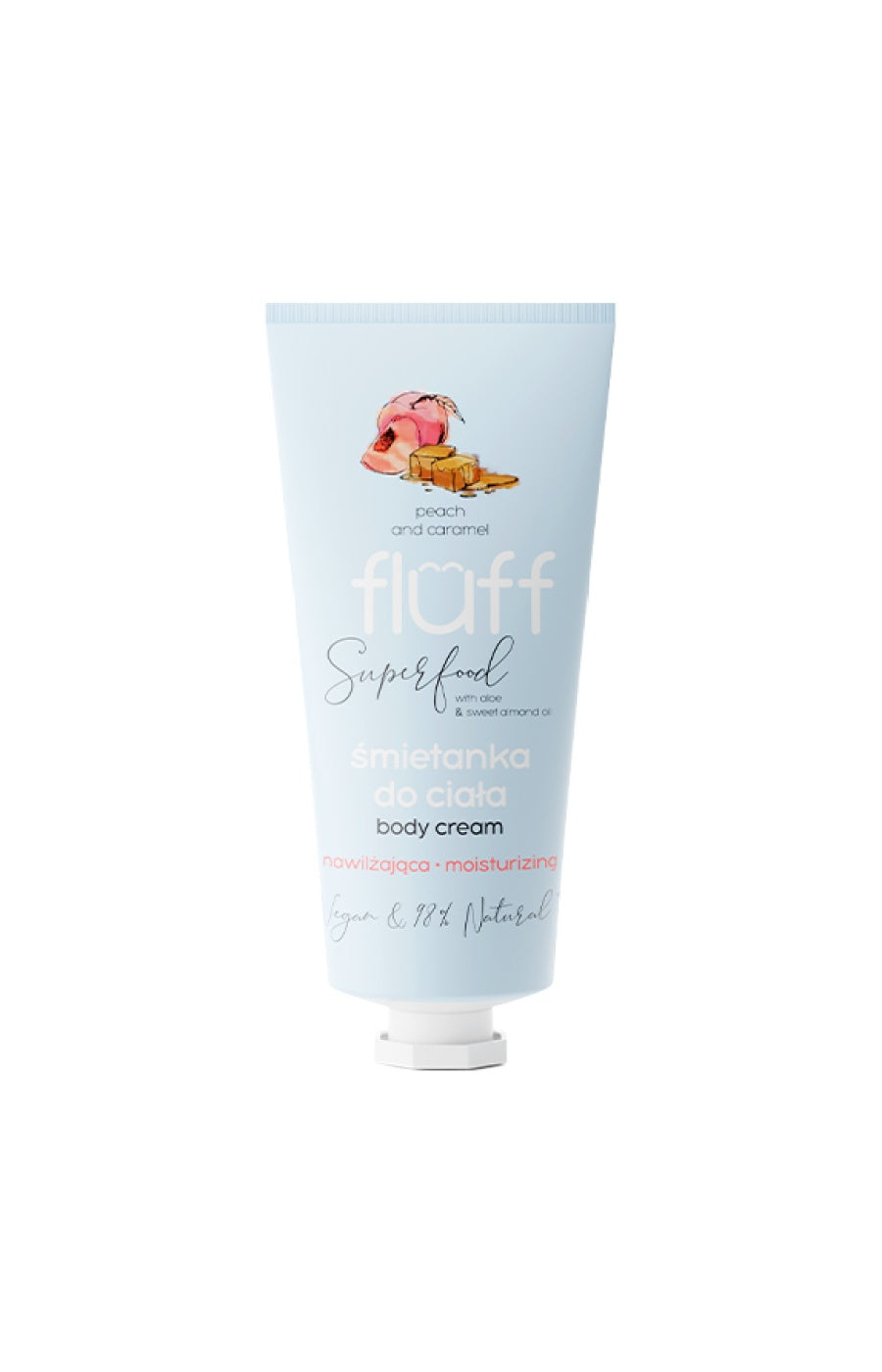 Crème hydratante - Pêche & caramel - Corps - 150 ml