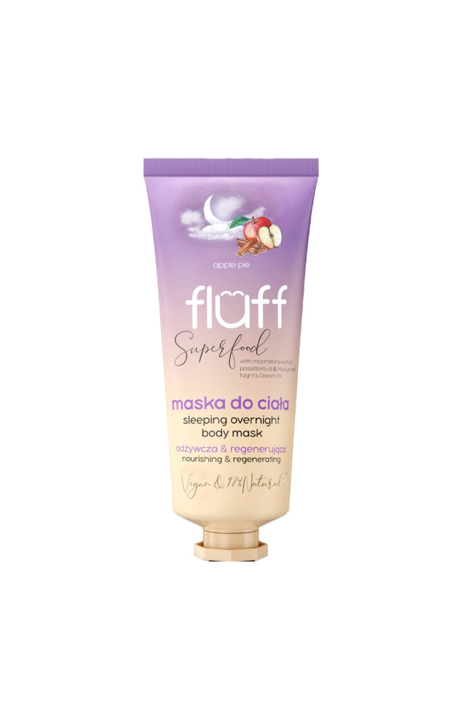 Masque de nuit hydratant naturel - Tarte aux pommes - Corps - 150 ml