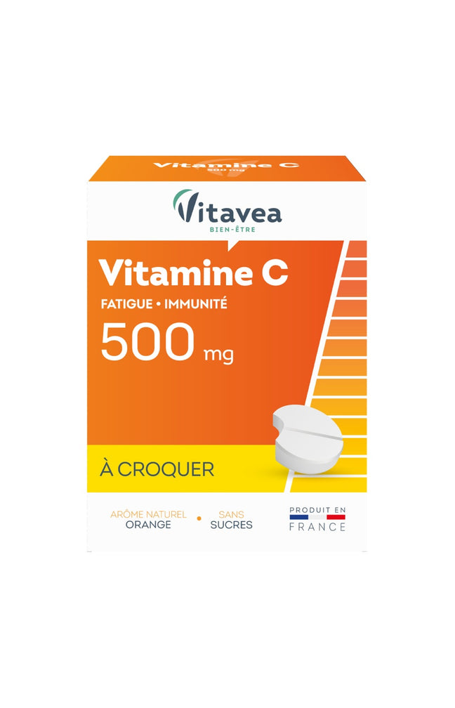 Cure vitamine C 500 - Orange - A croquer - 1 mois