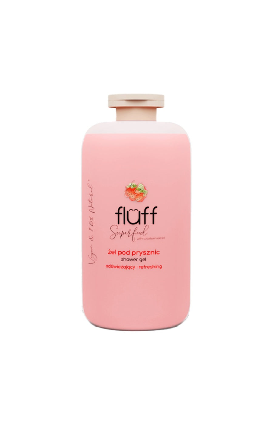 Gel douche rafraîchissant - Fraise - Corps - 500 ml