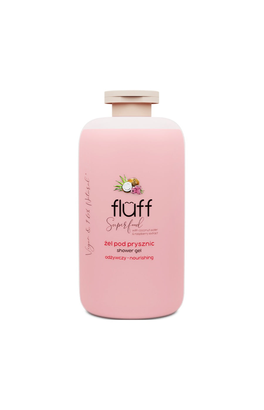 Gel douche nourrissant - Eau de coco & framboise - Corps - 500 ml