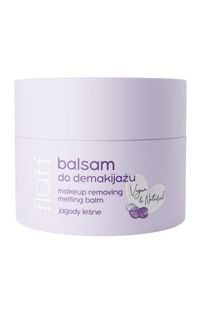 Baume démaquillant naturel - Beurre de karité & coco - Baies sauvages - Visage