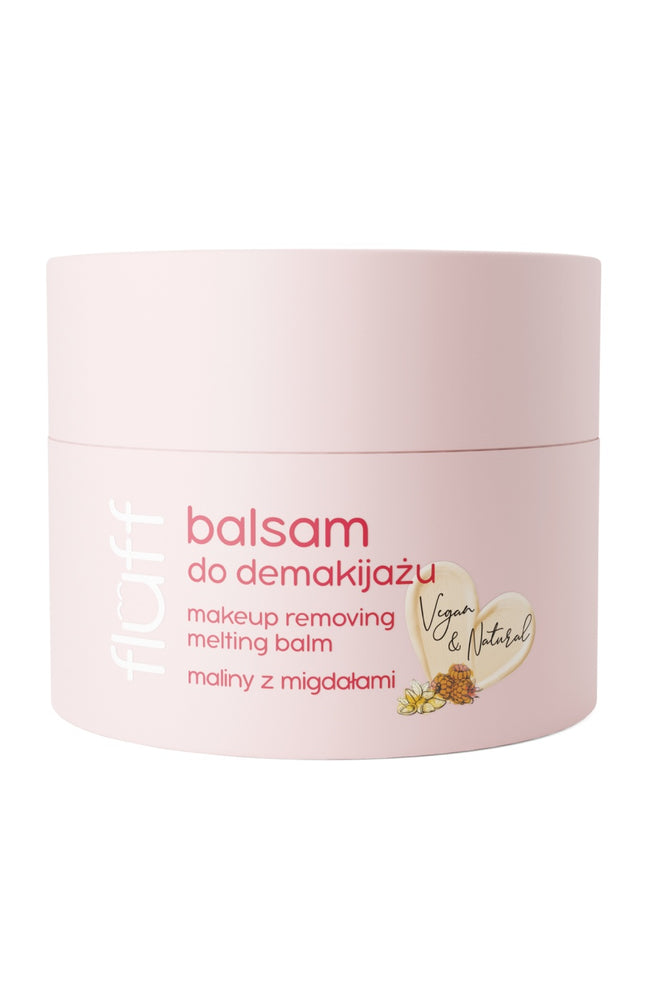 Baume démaquillant naturel - Beurre de karité & coco - Framboise & amande - Visage