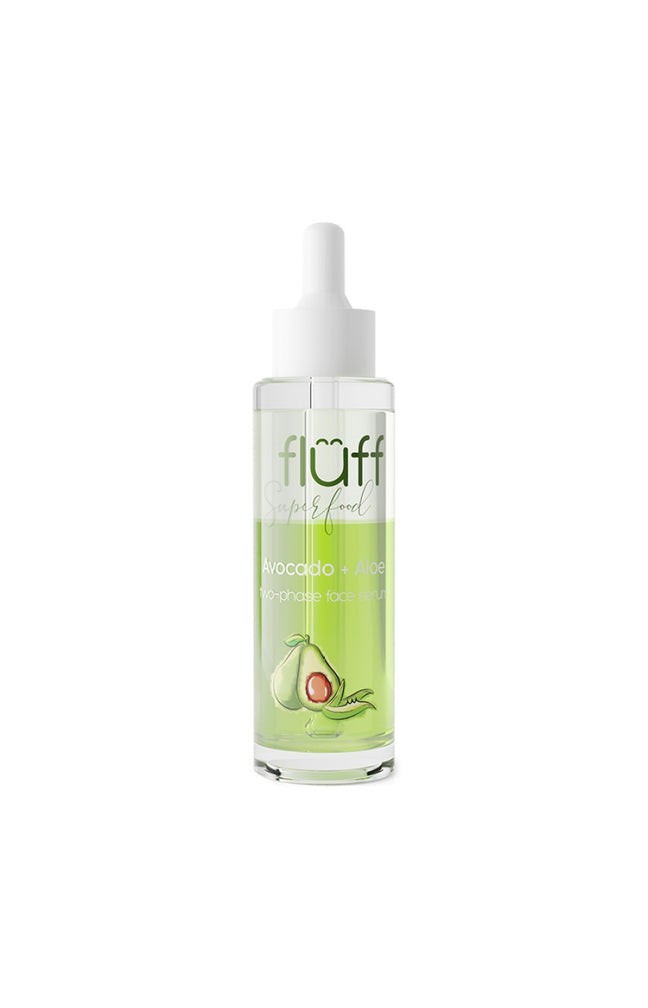 Sérum régénérant biphasé - Acide hyaluronique & vitamine C - Aloe & avocado - Visage