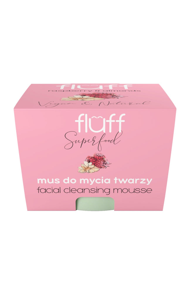 Mousse nettoyante - Framboise & amande - Visage