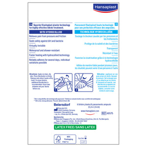 Pansements spécial ampoules - Petit format - 2 x 6 unités