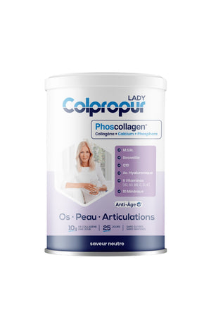 Cure collagène Lady - Os, peau & articulations - Goût neutre - 3 x 327 g