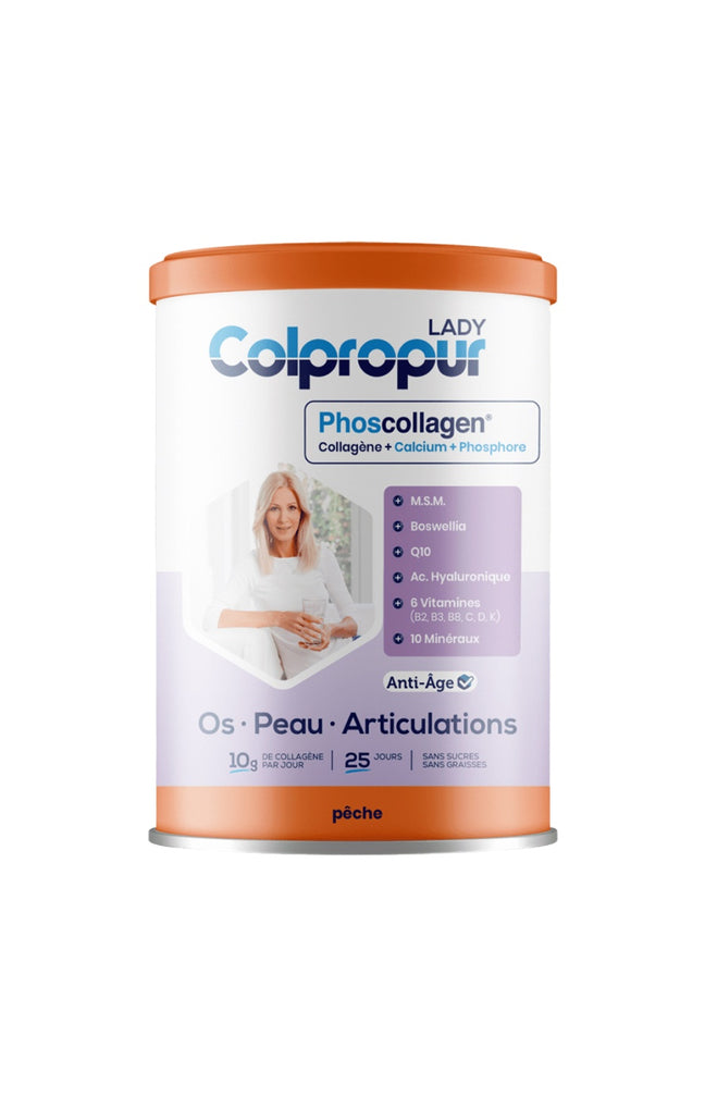 Cure collagène Lady - Os, peau & articulations - Pêche - 3 x 340 g