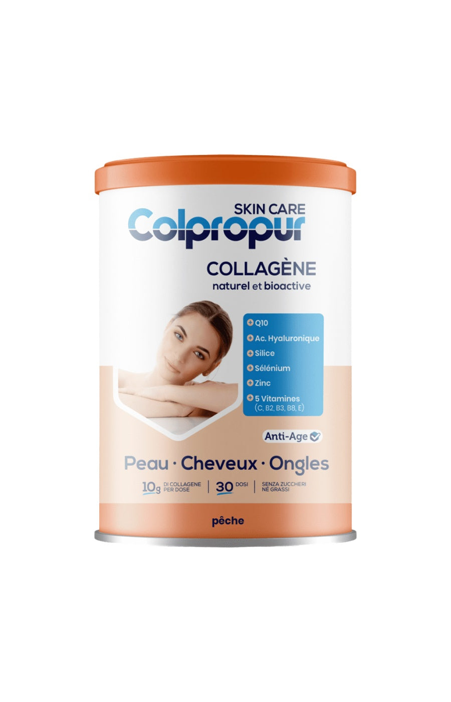 Cure collagène Skincare -  Peau, cheveux & ongles - Pêche - 321 g