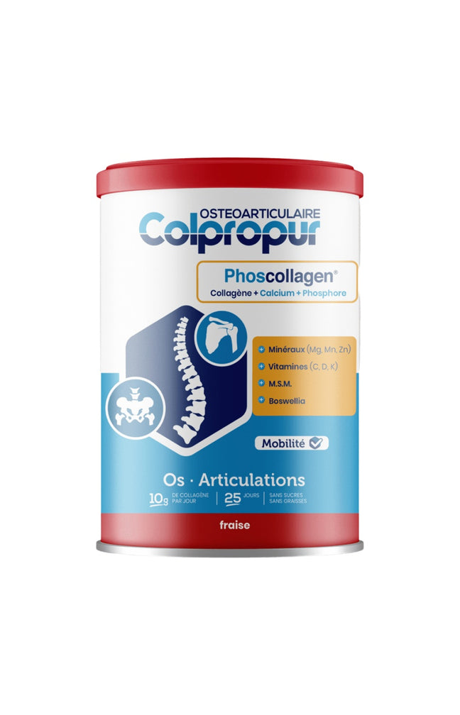Cure collagène ostéoarticulaire - Articulation & os - Fraise - 340 g