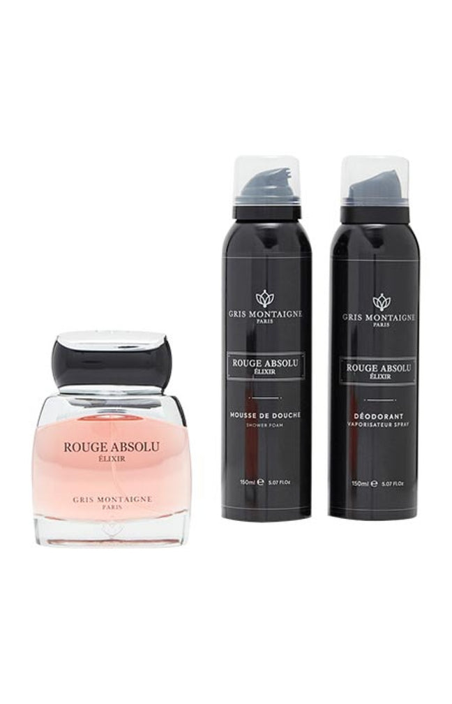 Coffret parfumée - Rouge Absolu - 3 produits