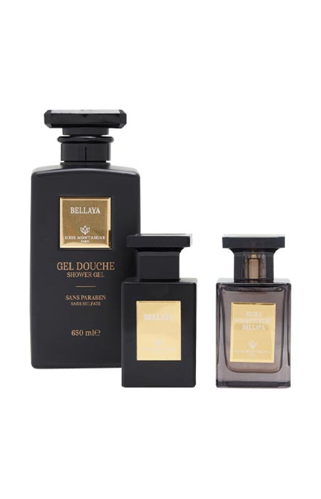 Coffret Bellaya Extrait de parfum - Floral - 3 produits