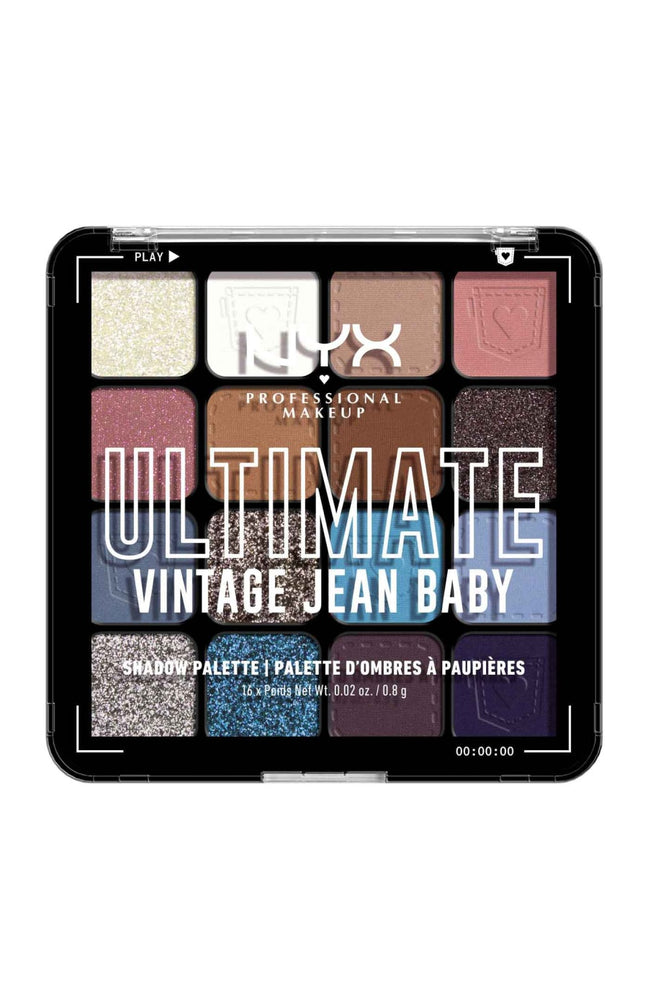 Palette de 16 ombres à paupières - Ultimate - Vintage Jean Baby