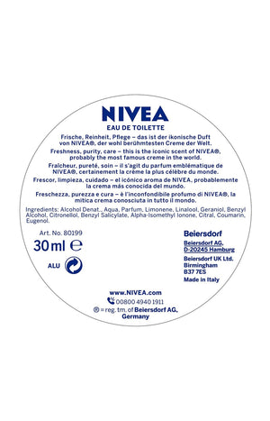 Nivea Eau de toilette - Fruité floral - Mixte
