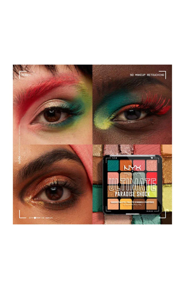 Palette de 16 ombres à paupières - Ultimate - Tropic Shock
