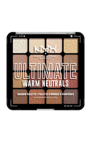 Palette de 16 ombres à paupières - Ultimate - Warm Neutrals