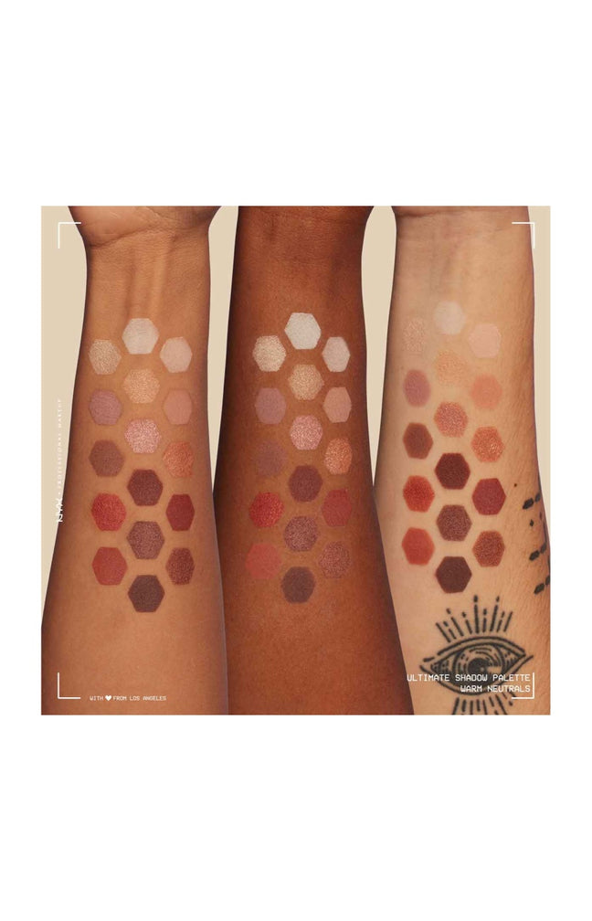 Palette de 16 ombres à paupières - Ultimate - Warm Neutrals