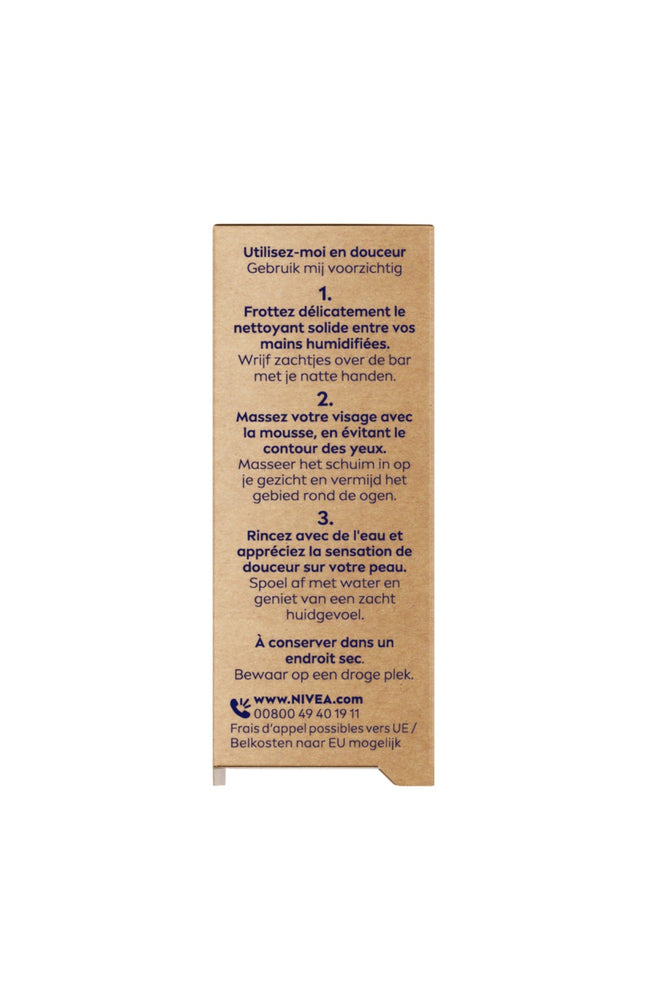 Nettoyant solide apaisant - Naturally Clean - Peaux sensibles