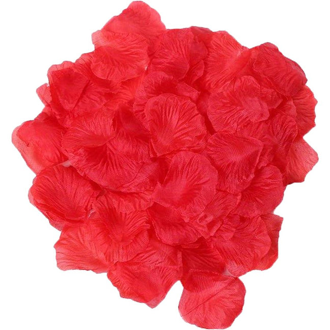 Pack de pétales de rose - Tissu de soie - 100 unités