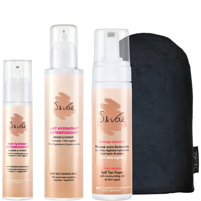 Kit découverte bronzage - Visage & corps - 4 produits