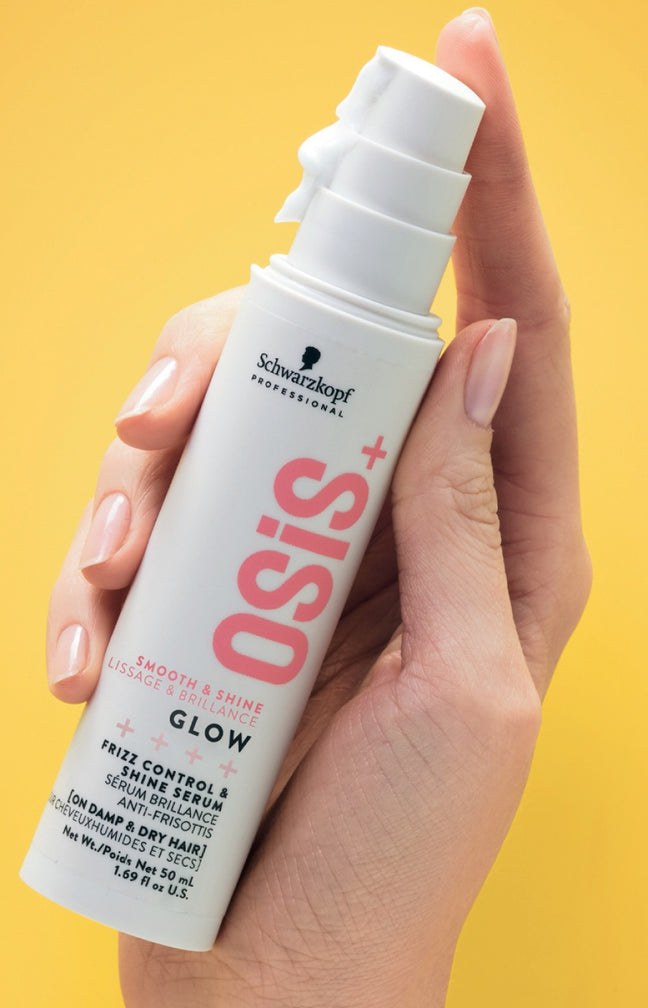 Sérum anti-frisottis - Osis+ - Glow - Cheveux ternes & indisciplinés - 50 ml