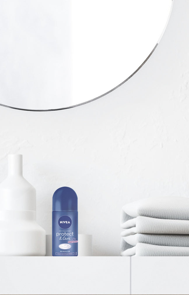 Déodorant bille anti-transpirant 48h - Protect & Care -50 ml