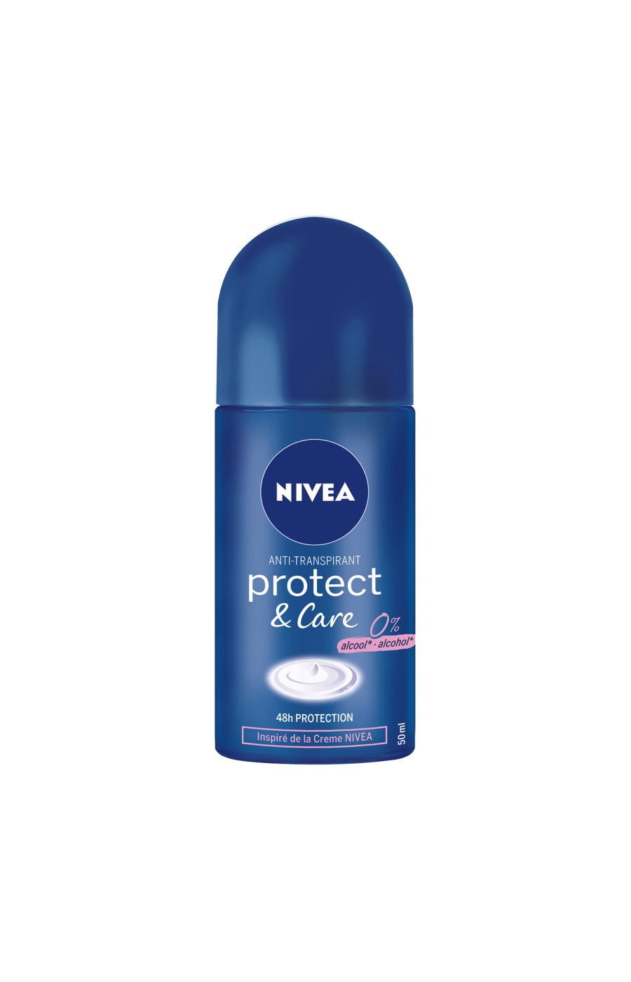 Déodorant bille anti-transpirant 48h - Protect & Care - 2 x 50 ml