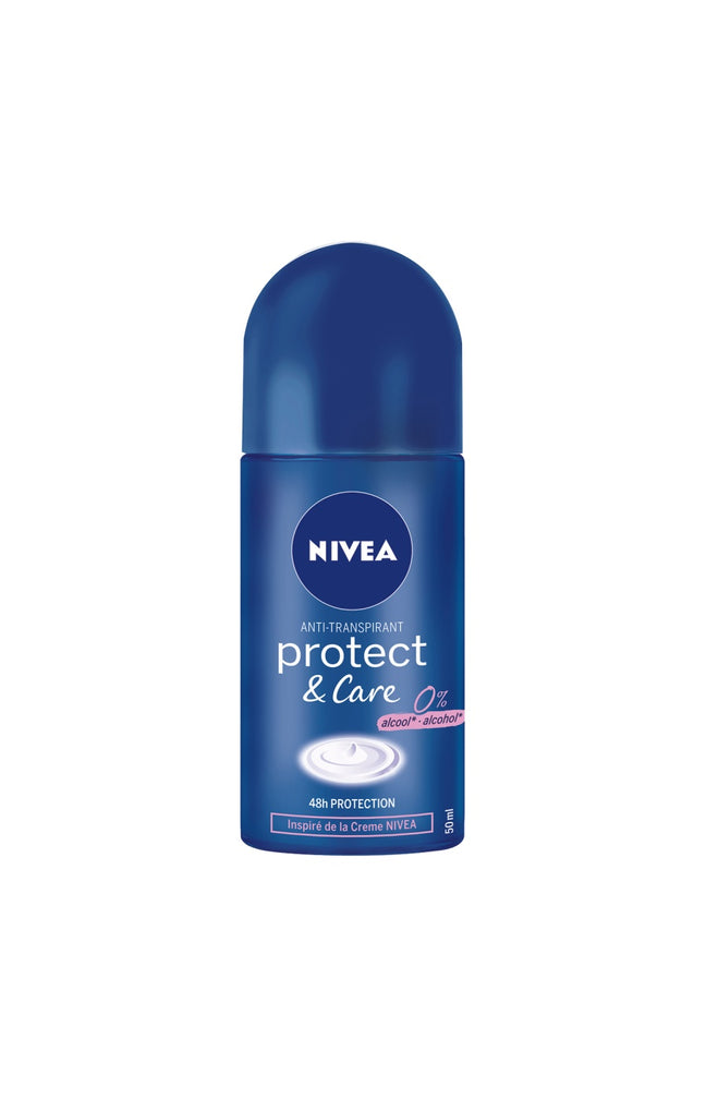 Déodorant bille anti-transpirant 48h - Protect & Care - 2x50 ml
