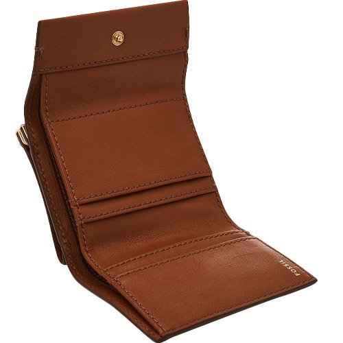 Portefeuille en cuir-Marron