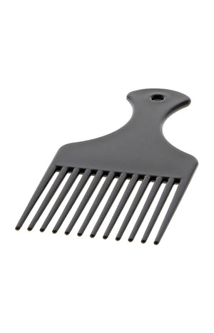 Peigne afro - Cheveux bouclés, frisés & crépus - Noir