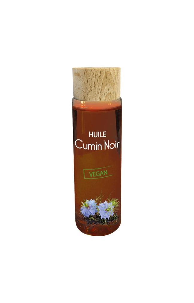 Huile de cumin noir - Cheveux, visage & corps - Cheveux abimés - 100 ml
