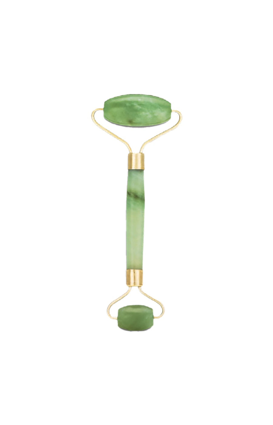 Roller de jade à double embout - Vert - Visage