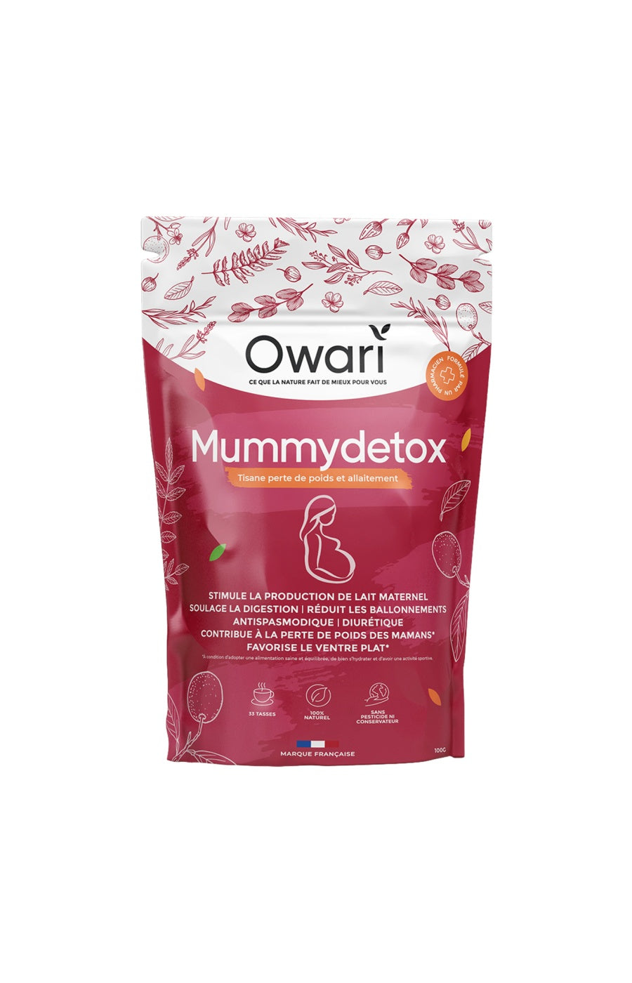 Tisane naturelle minceur - Mummy Detox - 15 jours