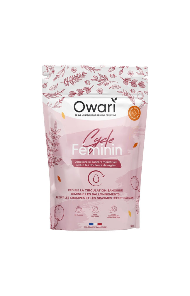 Infusion naturelle  - Cycle féminin - 1 mois