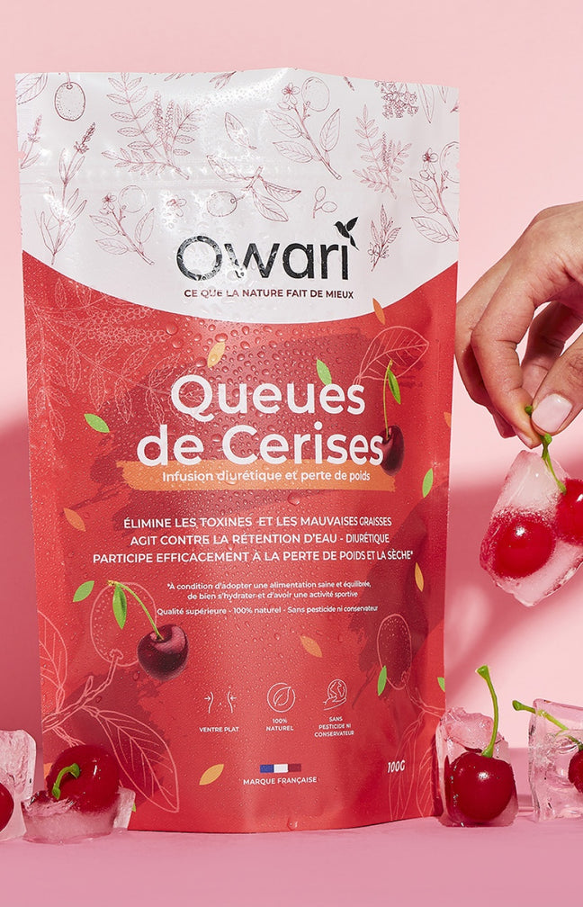 Tisane diurétique naturelle - Queues de cerises - 15 jours