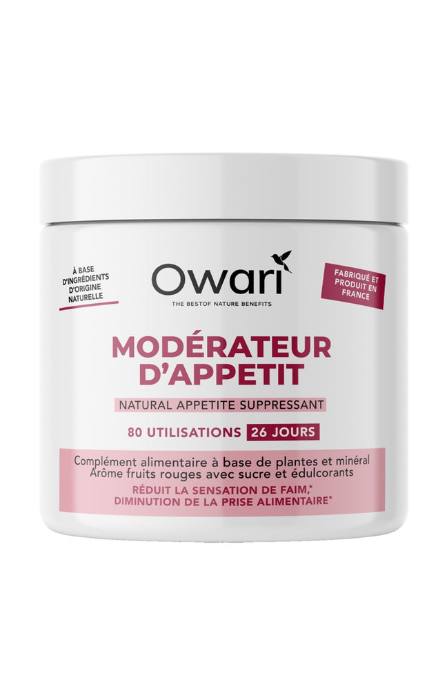 Poudre coupe faim naturelle - Fruit rouges -  25 jours