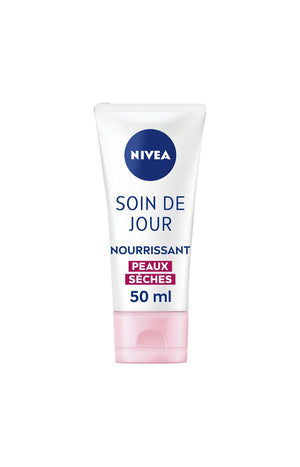 Crème de jour nourrissant & hydratant 24h SPF 15 - Huile d'amande douce - Peaux sèches - 50 ml