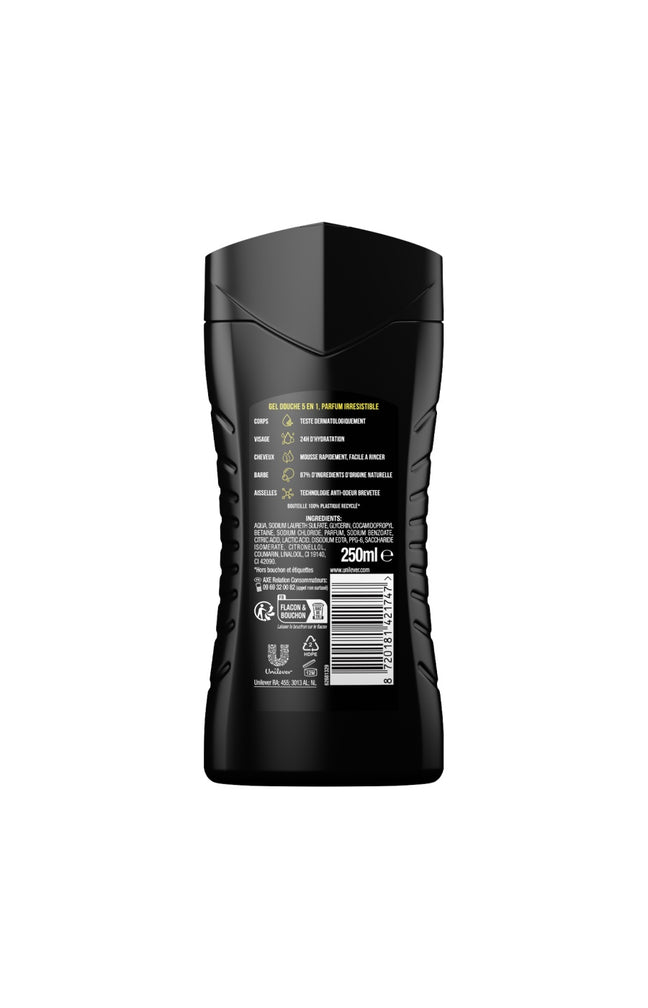 Gel douche 5-en-1 - Apollo - Homme - 250 ml
