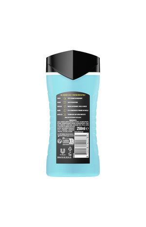 Gel douche 5-en-1 - Ice cool - Homme - 250 ml