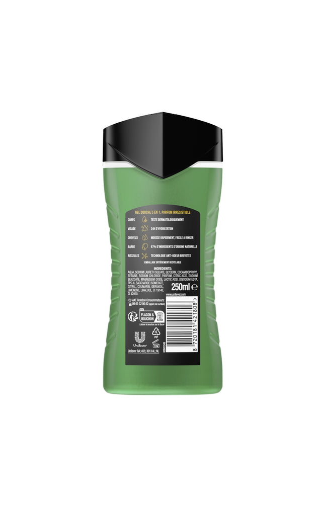 Gel douche 5-en-1 - Lendemain difficile - Homme - 250 ml