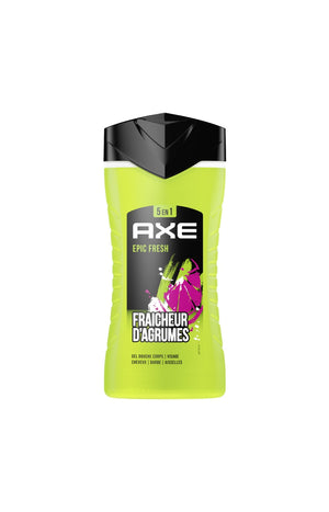 Gel douche 5-en-1 - Fresh - Homme - 250 ml