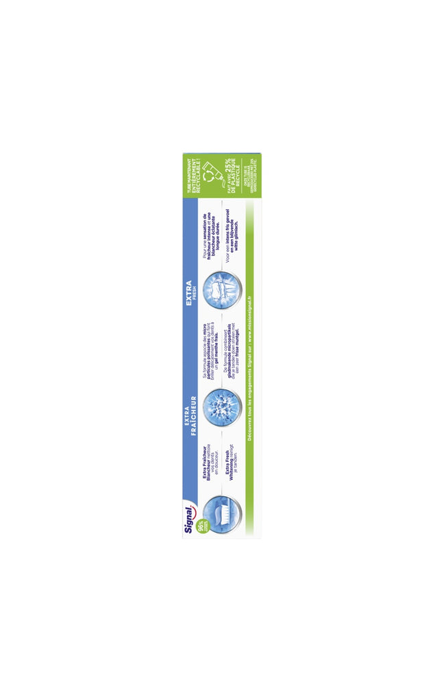 Dentifrice blancheur - Extra-fraîcheur - 75 ml