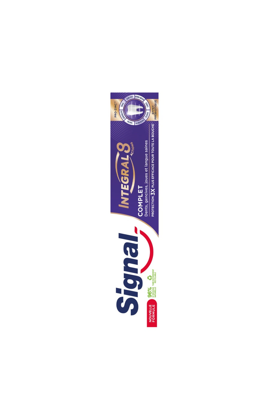 Dentifrice complet prébiotic - Intégral 8 - 75 ml