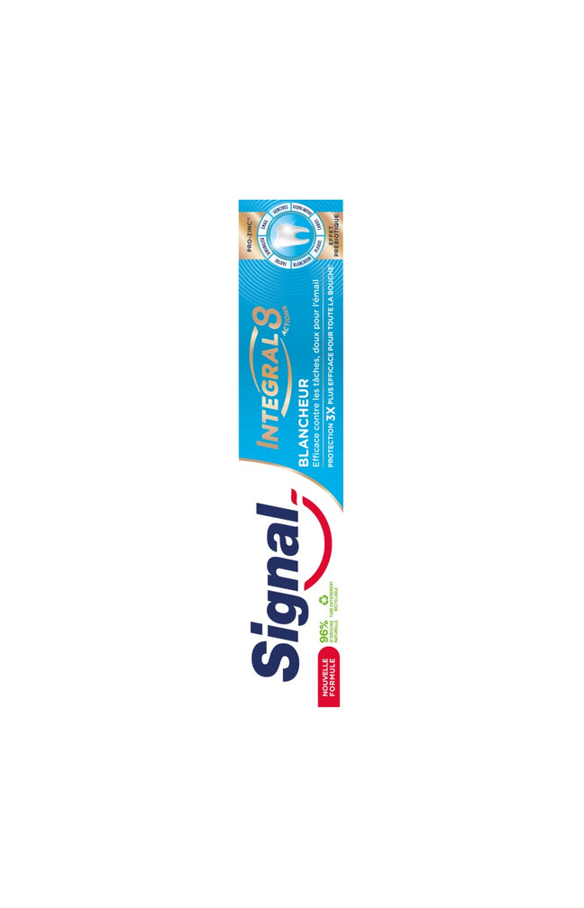 Dentifrice blancheur prébiotic - Intégral 8 - 75 ml