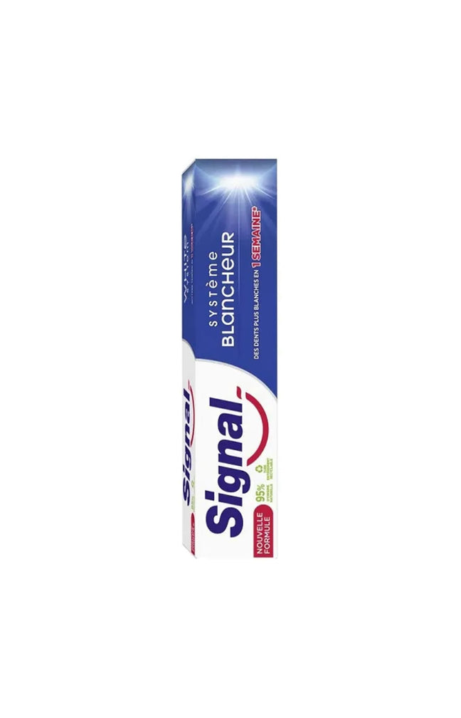 Dentifrice système blancheur - 1 semaine - 75 ml