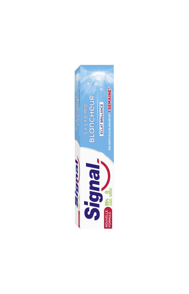 Dentifrice blancheur éclat brillant - 1 semaine - 75 ml