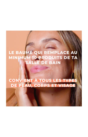Baume miraculeux bio 10-en-1 - Monoï -  Visage, corps & cheveux  - 90 g