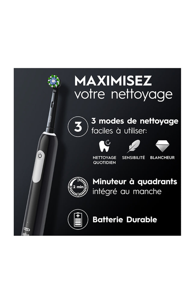 Brosse à dents - Series 1 Oral-B Pro - Noir