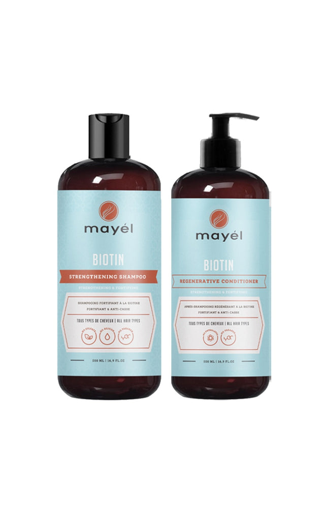 Shampoing & après-shampoing - Biotine - 2 x 500 ml